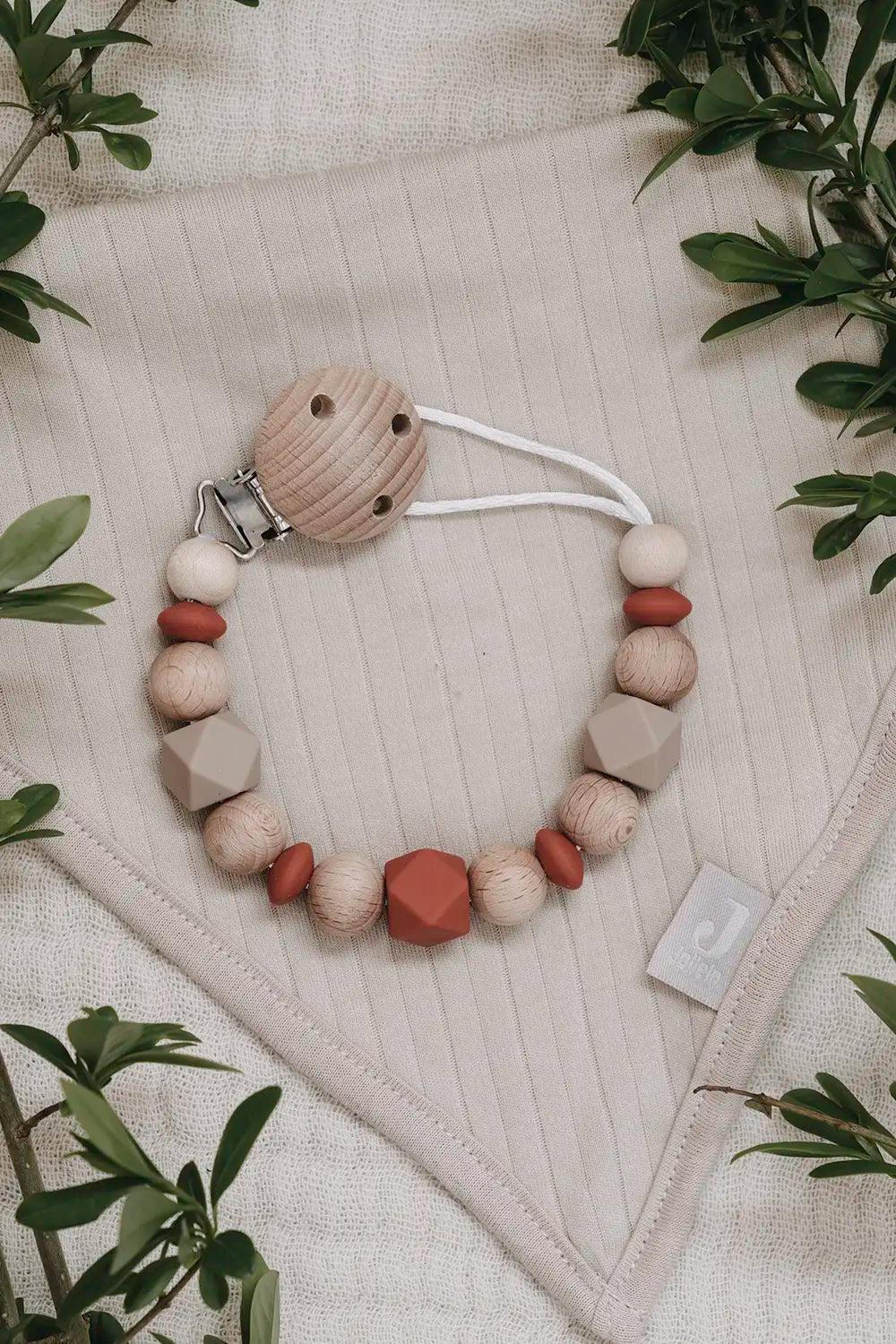 Herzenskind® Schnullerkette (Individuell, mit Namen)