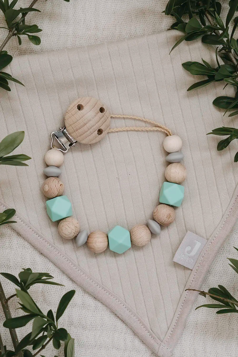 Herzenskind® Schnullerkette (Individuell, mit Namen)